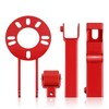DNA MOTORING TOOLS-00250 Fender Roller Reforming Extending Tool Heavy Duty