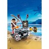 PLAYMOBIL 6165 Schwarze AppKanone mit Seeräuber