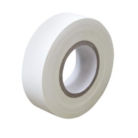 Faithfull FAITAPEPVCW PVC Electrical Tape 19mm x 20M - White