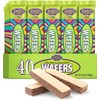 Emzee Wafers (40 Pack) Individually Wrapped Dairy Free Wafers Filled