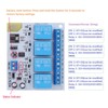4 Channel Bluetooth Relay Control Module Anti Interference 2.4G RF
