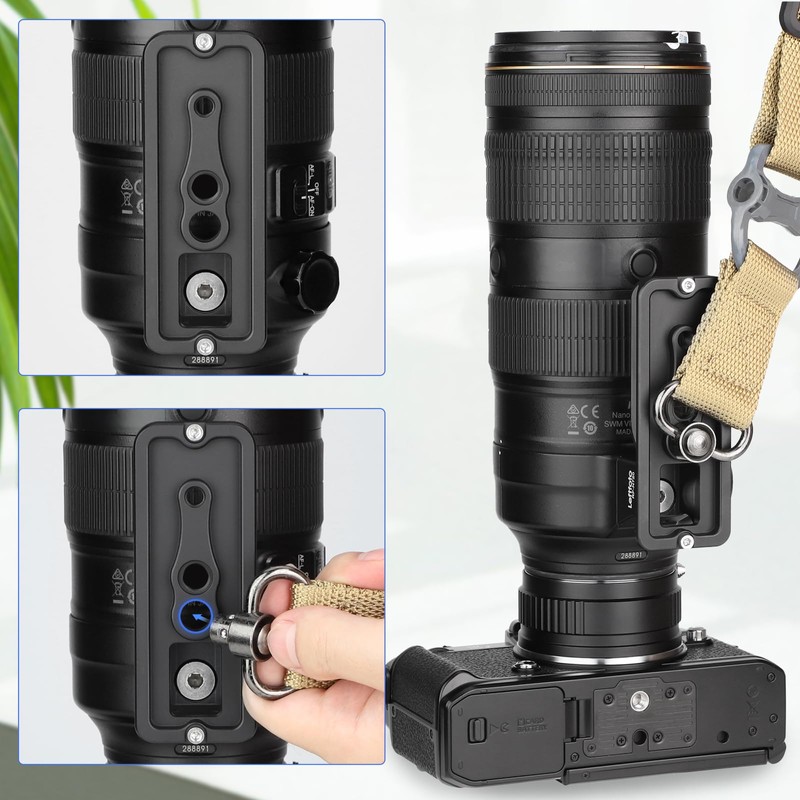 Leftfoto Replacement Lens Base for Nikon AF-S Nikkor 70-200mm f/2.8E