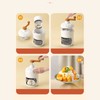Hand Crank Shaved Ice Machine Stainless Steel Blades Safe Portable