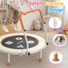 BCAN 36'' Toddler Trampoline, ASTM Certified-Foldable Mini Trampolines for Kids