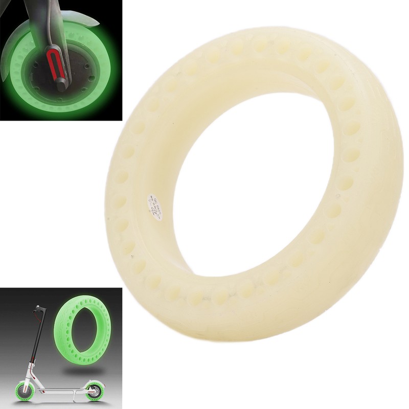 8.5x2.0 Night Fluorescent Tire Rubber Solid Luminous Tire 8.5 Inch