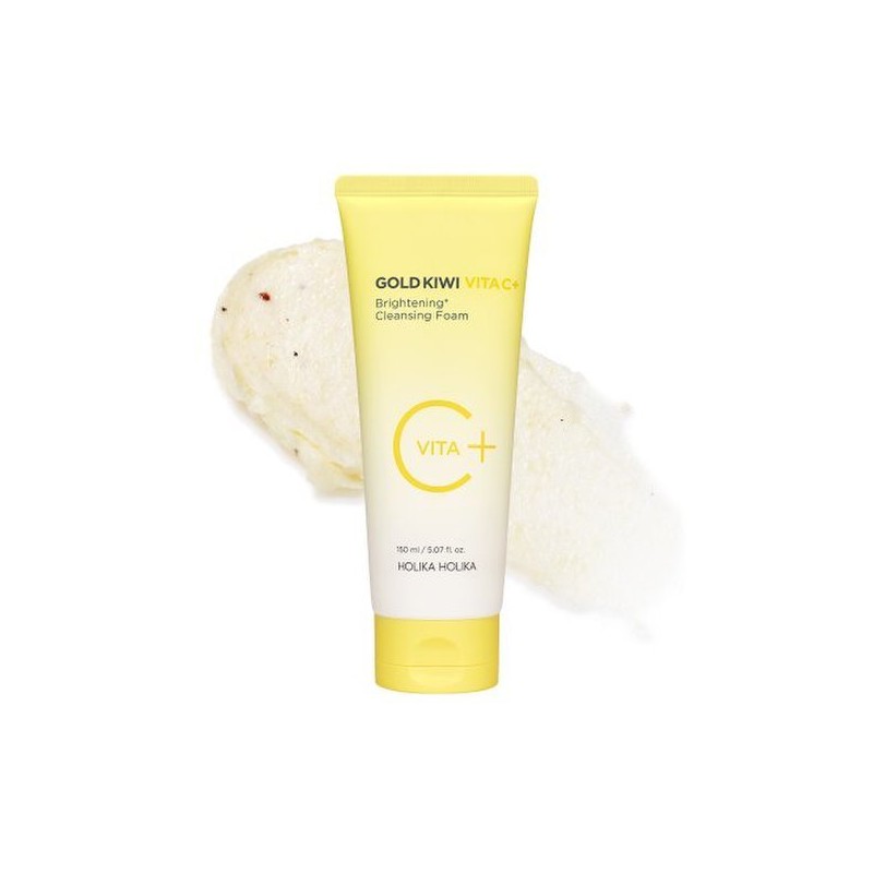 Holika Holika 1+1 골드키위 비타 C+ 브라이트닝 클렌징 폼 150ml