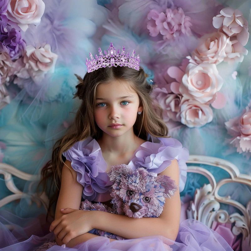 Schmoopy Tiara Crown for Women, Hair Accessories for Party Wedding