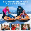 48 Inch Snow Tube with Premium Canvas Cover & Towable