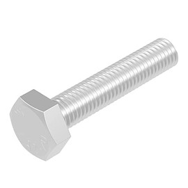 SECCARO 20 x M5 x 25mm Stainless Steel V2A VA A2 Hexagon Head Bolt DIN 933 / ISO 4017