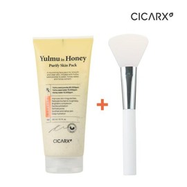 (현대홈쇼핑) 시카알엑스 율무 인 허니 퓨리파이 스킨 팩 1개 + 스파출러1개 (Hyundai Home Shopping) Cica RX Job's Tears Honey Purifying Skin Pack 1 piece + 1 spatula