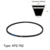 sourcing map XPZ-762 V-Belts Drive Belt 762mm Pitch Girth 10mm