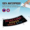 Rejecting Kings Since 1776 Bumper Sticker Funny Gifts Liberal Feminist