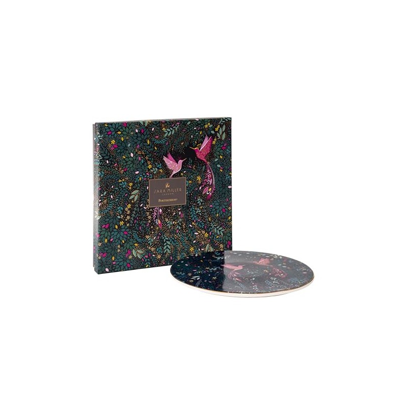 Sara Miller India Collection - Hummingbird Serving Plate - Deep