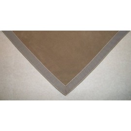 Sanders Classics 44" Square Taupe Card (Bridge) Table Cover