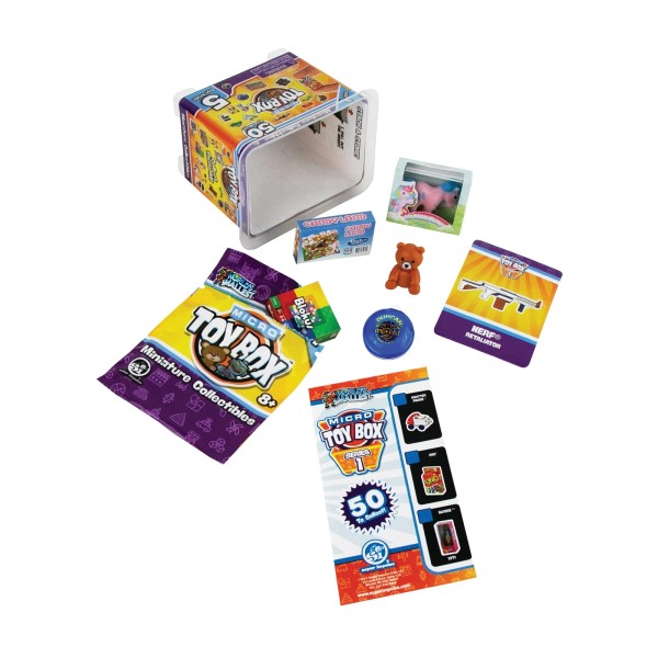 Worlds Smallest World's Smallest Micro Toy Box Series 1 Mini