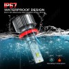 CHUSYYRAY 6X 6500K LED Headlight Hi/Lo Beam+Fog Light Bulbs For