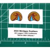 2024 UFL 23 USFL Michigan Panthers Football Gumball Helmets *DIECUT