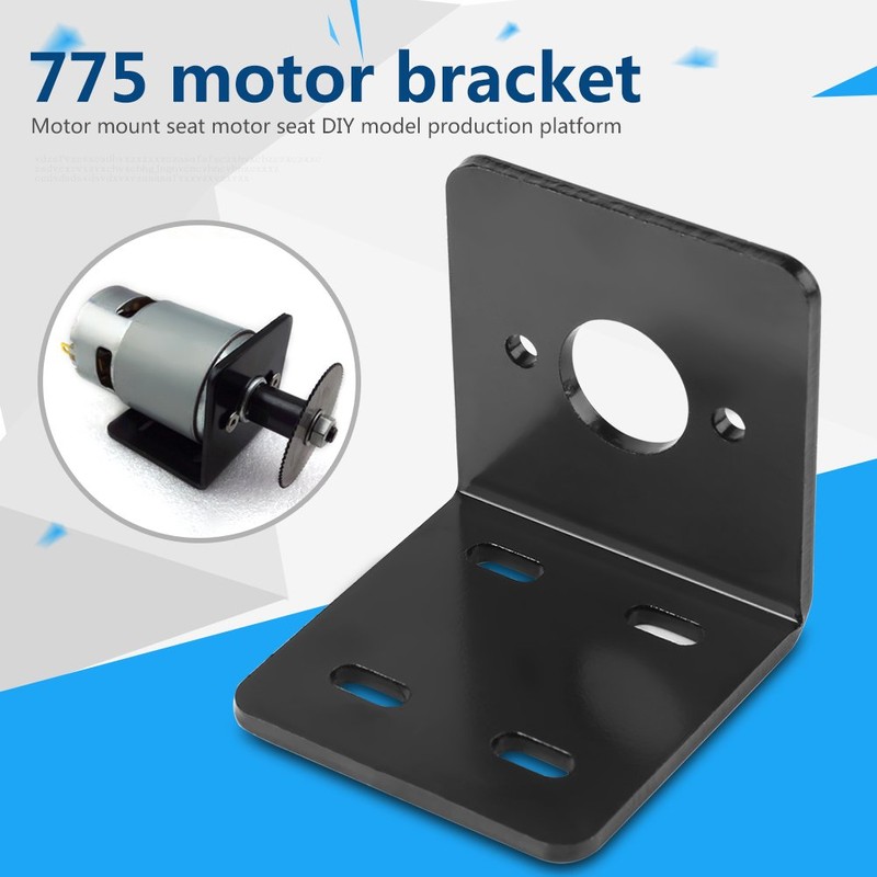 Motor Mount Holder Fixed Base with Right Angle Bracket High