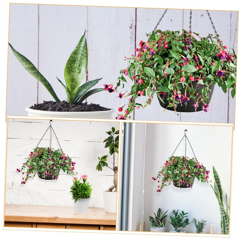 Gatuida 6pcs Heavy Duty Metal Hanging Chains for Planters Bird