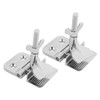 IMCCZONY 2PCS Silk Screen Printing Metal Butterfly Frame Hinge Clamp