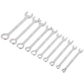 Blue Spot 4311 Micro Combination Spanner, Silver, Set of 10 Piece