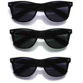 Sunglasses 80's Classic Horned Rim Vintage Polarized Anti-Glare 100% UV Protection Sunglasses for Women and Men