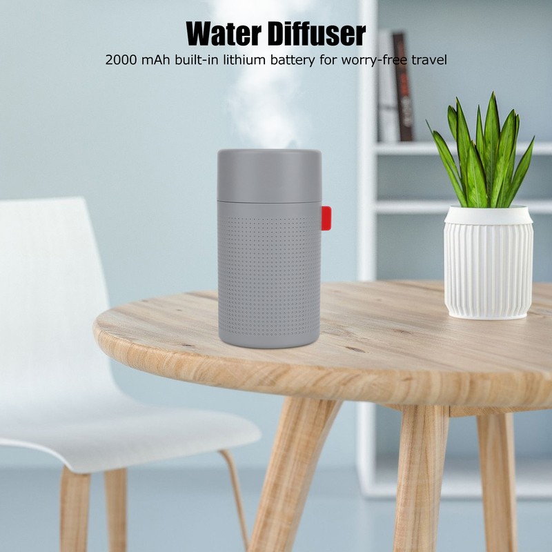 750ml Mute Humidifier Portable Cool Mist Humidifier with Night Light