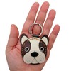 Genuine Leather Keychain, Animal Leather Keychain, Animal Keychain, Real Leather,