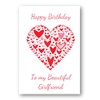 Second Ave Girlfriend Birthday Card For Her Greetings Card -