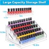Pero Pero Nail Polish Organizer Acrylic Display Rack for Nail