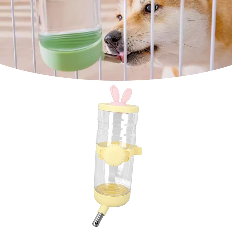 Pet Hanging Water Bottle Multipurpose Leakage Proof Large Capacity Hanging