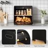 HOOBRO Bread Box, Bamboo Bread Box for Kitchen Countertop, 2