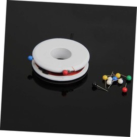 Operitacx Pinnadeln Kurz Pinnwand-nadeln 600 Stück Kartennadeln Aus Schwarzem Stahl