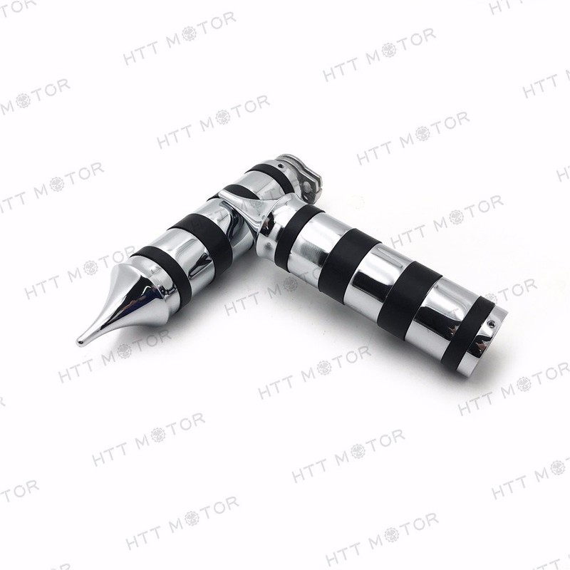 XKMT-7/8 22mm Handlebar Hand Grip & Throttle Twist Tube Chrome