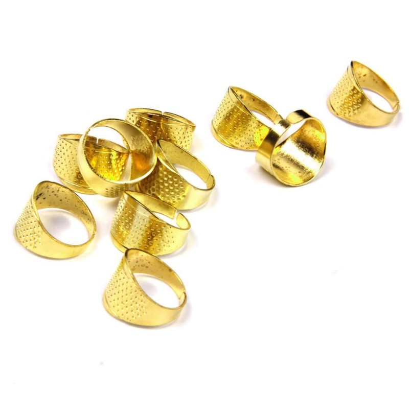 Operitacx Thimble Thimbles Collectable Rubber Thimbles for Paper Thimbles for
