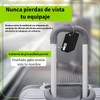 Timotech Set de 4 Etiquetas de Silicona para Equipaje, Etiquetas