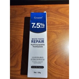 Croent 7.5% nHAP White Tooth Repair Hydroxyapatite Toothpaste