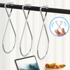 Ninoge 90 Pack Ceiling Hook Clips, Drop Ceiling Hooks, Grid