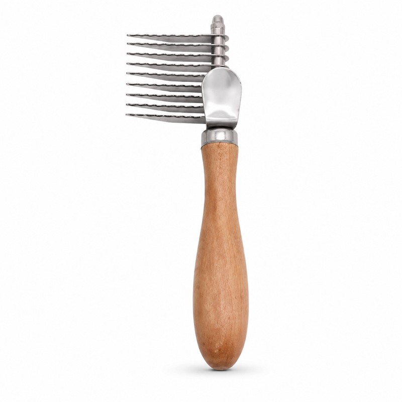 Undercoat Rake for Dogs and Cats - Stainless Steel Dematting
