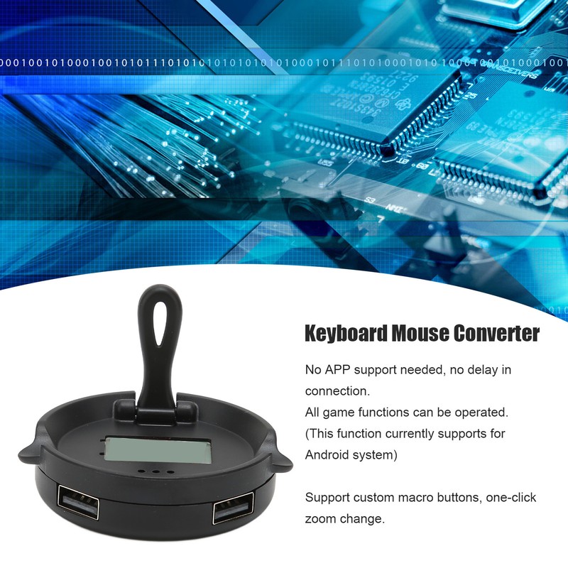 Keyboard and Mouse Bluetooth Converter Phone Gaming Throne Eating Chicken