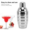 Stainless Steel Thread Cocktail Shaker Bar Bartending Mixer Shaker Wine