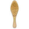 GranNaturals Soft Bristle Hair Brush - Curved Boar Bristle Vintage