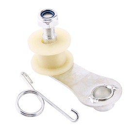 Chain Tension Adjuster, Motorcycle Chain Tension Adjuster Guide Roller Slider for Bicycle Motorcycle ATV