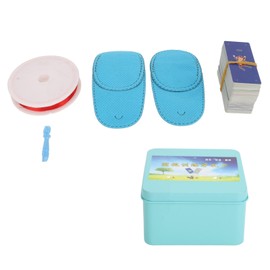 50pcs Amblyopia Training Card Waterproof 0.7mm Hole 4 Holes Strabismus Correction Cards for Children