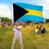 Bahamas Flag 3x5ft Poly - INTERNATIONAL FLAGS