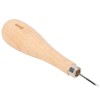 Rhombus Awl Wooden Handle Scratch Awl Beech Handle Diamond Point