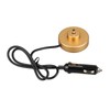 Car Electric Kettle 12V 24V Transparent Car Water Kettle 280ml