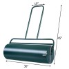36 X 12 Inch Manual Water-Filled Metal Lawn Roller Push
