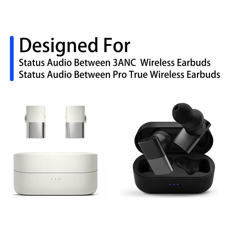 NANLANFAN Replacement Foam Ear Tips for Status Audio Between Pro/Between