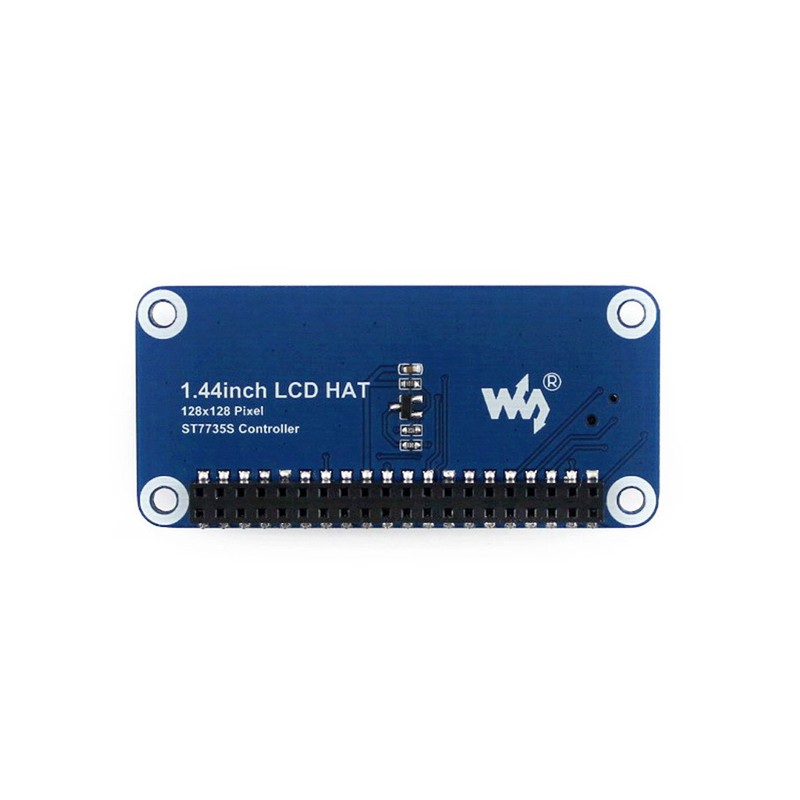 1.44 Inch LCD Display HAT for Raspberry Pi, 128x128 SPI